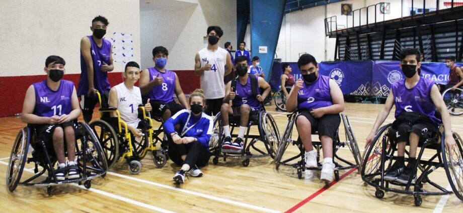 Gana NL juego histórico en Baloncesto en silla de ruedas de Paranacionales / Foto: INDE