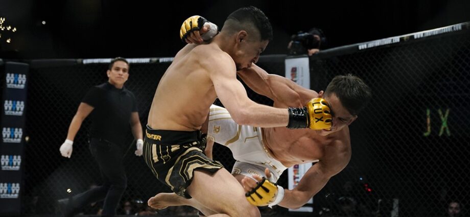 Fulmina rival, Niño Azteca en la pelea estelar de LUX Challenge 021 / Foto: EPI Press