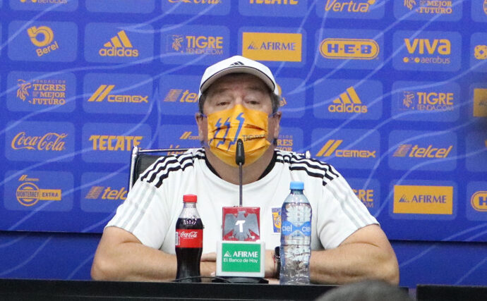 Herrera señaló que ve muy pareja la serie ante León Foto: Club Tigres